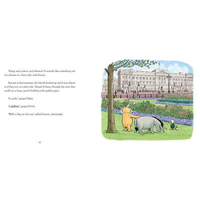 Bambinista-WINNIE THE POOH-Books-WINNIE THE POOH Meets the King Coronation 2023 Paperback – Picture Book